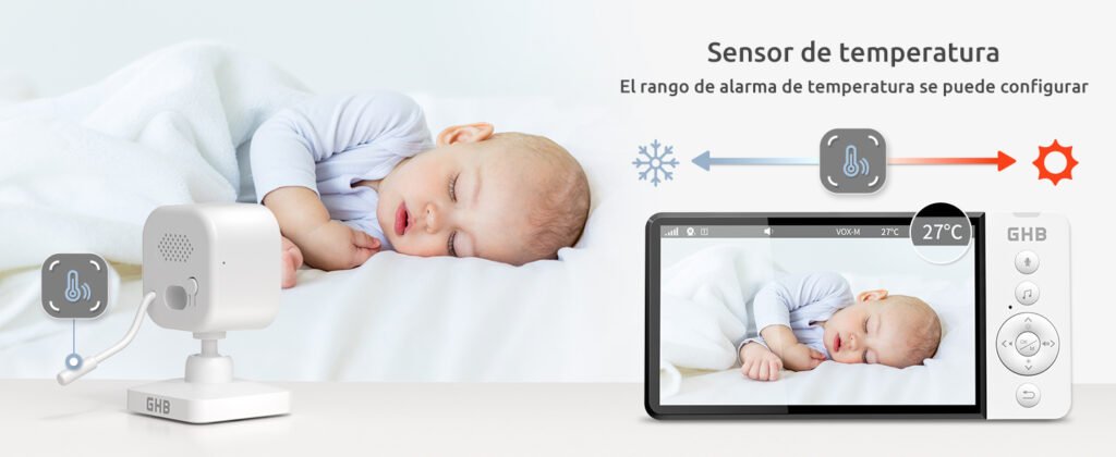 alerta de temperatura vigilabebés ghb